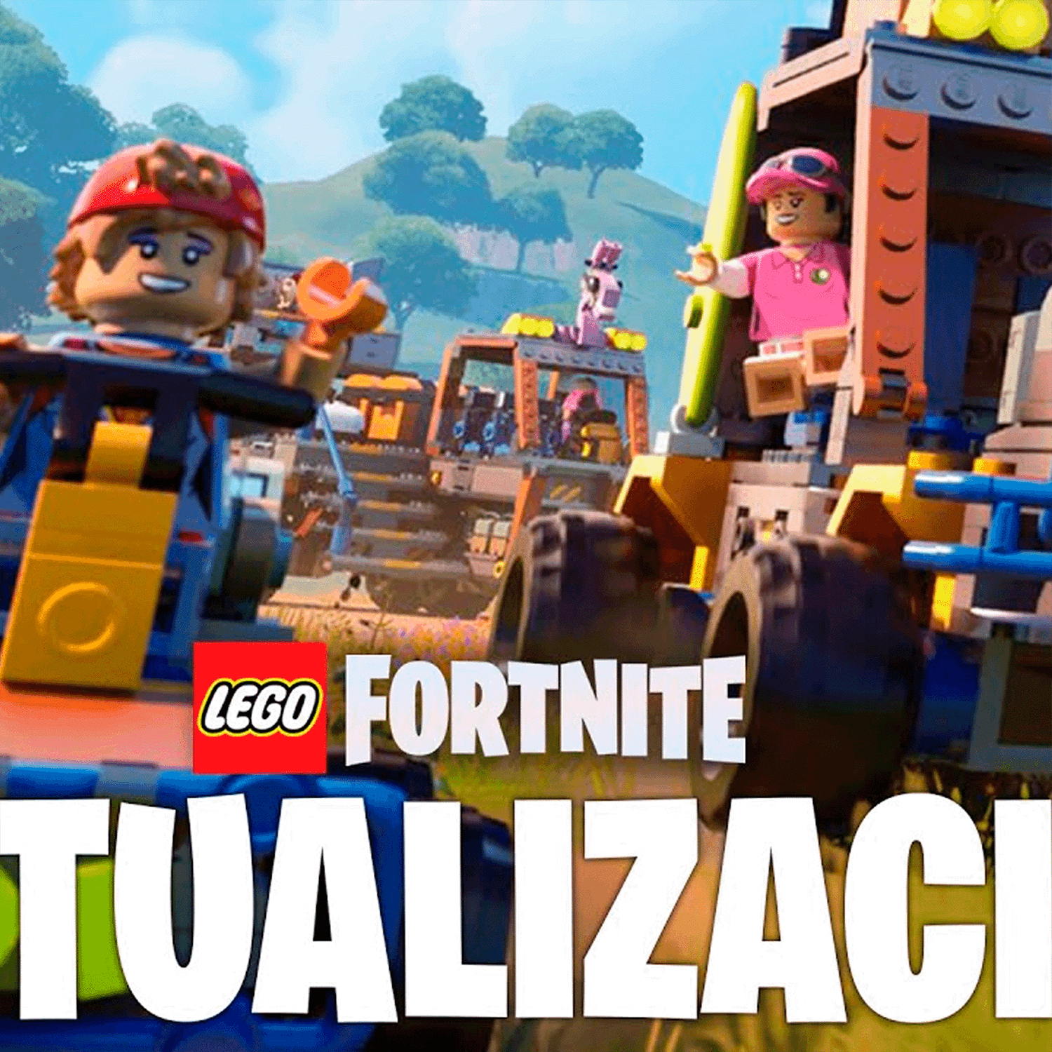 ¡Lego Fortnite obtiene vehículos oficiales en la última actualización!